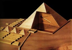 Строение египетской пирамиды